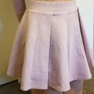 Forever 21 Skater Skirt Dusty Pink